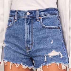Abercrombie jean shorts